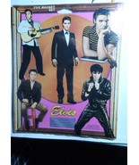 Elvis Presley Collectable Five Magnet Set 1998 Mint Official Ata-Boy Inc... - $19.77