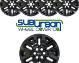 FITS 2022-2024 Nissan Frontier SV # 7261-GB 17&quot; Gloss Black Wheel Skins ... - £86.04 GBP