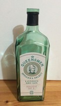 QUEENSMEN OFFICER&#39;S SELECT LONDON DRY GIN - EMPTY BOTTLE  - 1.75L - WITH... - $34.95