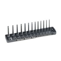 Hansen Global 1/4" DR. Metric Soc Holder, Gray - $875.29 MXN