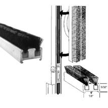 Gordon Glass® Commercial Entrance Door Astragal Weatherstripping - 84 in lo - £70.72 GBP