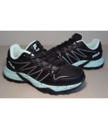 Fila Size 7.5 M QUADRIX Black / Aqua Trail Sneakers New Women&#39;s Shoes - $117.81