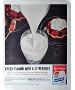 Carnation Fresh Flavor with a difference 1962 vintage print ad - $9.93