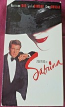 SABRINA 1995 VHS Harrison Ford, Julia Ormond, Gregg Kinnear PG Romance - £5.53 GBP