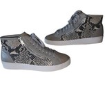 Vionic Womens Splendid Torri High Top Sneakers Natural Snake Sz 11 - £22.71 GBP