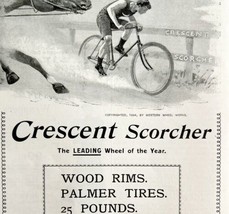 Crescent Scorcher Bicycles 1894 Advertisement Victorian Western Wheel ADBN1qq - $24.99