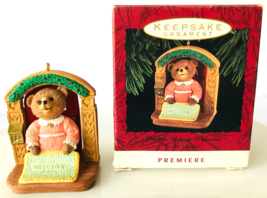 Hallmark You&#39;re Always Welcome Tender Touches Premier Ornament 1993 In Box - £10.06 GBP