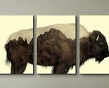 wall26 Buffalo and The Rocky Mountains - Canvas Art Wall Art - 24&quot;x36&quot; - $59.39