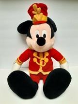 VTG DISNEY MICKEY MOUSE Plush Conductor Band Music for MACY&#39;S Stiffed La... - £23.90 GBP