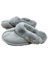 allbrand365 Womens Gray Slippers Color Gray Size 10W - £50.61 GBP
