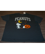 WOMEN&#39;S Peanuts SNOOPY HALLOWEEN Pumpkin T-shirt MEDIUM NEW - $27.80 CAD