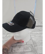 NEW Highland Tactical SnapBack Adjustable USA Flag Patch Black Mesh Cap ... - $19.99