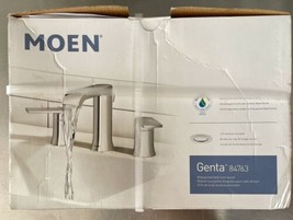 Moen 84763 Genta 2 Handle Bathroom Faucet Factory Sealed - £55.81 GBP