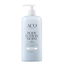 ACO Moist Body Lotion For dry Skin 48 hrs Unscented 400 ml/ 13.5 fl oz - £31.30 GBP