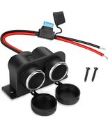 Waterproof Power Dual Socket Car Motorcycle Cigarette Lighter Plug 12V O... - $223.00 MXN Waterproof Power Dual Socket Car Motorcycle Cigarette Lighter Plug 12V O... - $223.00 MXN