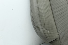 2009-2013 INFINITI G37 COUPE FRONT RIGHT UPPER SEAT COVER TAN H910 image 6
