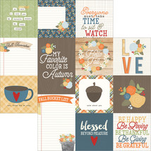 Hello Fall Paper 12X12 Vertelements - £38.79 GBP