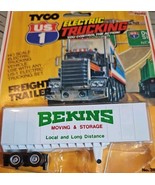 Tyco US-1 Electric Trucking Bekins Moving &amp; Storage Freight Trailer #392... - $1,201.72 MXN