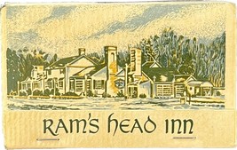 Ram&#39;s Head Inn, Absacon, New Jersey, Match Book Matches Matchbook - £9.02 GBP