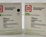 *C1) Lot 2 Tru Red Inkjet Color Cartridge TR8280B001 (CL-246XL) - $14.84