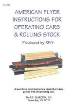 American Flyer OPERATING CAR INSTRUCTION SHEETS S Gauge Trains Reference - £15.45 GBP