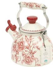 Pioneer Woman ~ AGATHA ~ 2 Quart Tea Kettle ~ Enamel on Steel ~ Floral ~... - $1,378.14 MXN
