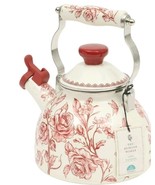 Pioneer Woman ~ AGATHA ~ 2 Quart Tea Kettle ~ Enamel on Steel ~ Floral ~... - $1,378.14 MXN