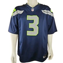 Nike Seattle Seahawks Jersey Russell Wilson #3 On Field Football XXL Stitch NFL - £46.19 GBP
