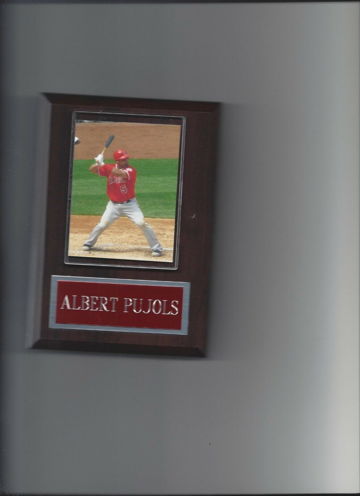 Primary image for ALBERT PUJOLS PLAQUE BASEBALL LOS ANGELES ANGELS LA MLB