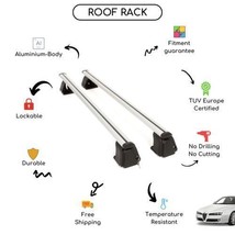 Bare Roof Rack Cross Bars Set for Alfa Romeo 159 2005 - 2011 - $164.65