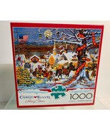 Buffalo Charles Wysocki Puzzle Small Town Christmas 1000 Holiday Collection - £12.54 GBP
