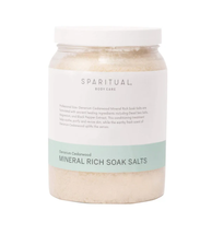 SpaRitual Geranium Cedarwood Mineral Rich Soak Salts, 64 Oz.