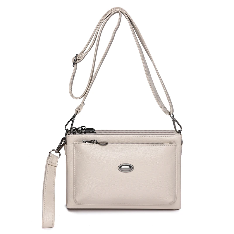 Women Sac A Main High Quality Soft Leather Luxury Multilayer Purse And H... - $28.77