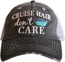 Cruise Hair Don t Care Baseball Hat Trucker Hat for Women Stylish Cute B... - £39.67 GBP