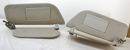 99-07 Ford F-250 SD LH/RH Double Shade Sun Visor Set Gray OEM 9619 - $151.46