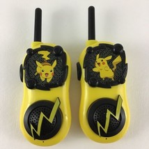 Pokemon Pikachu Walkie Talkies Two Way Radio Adventure Awaits Toy 2018 eKids - £23.41 GBP
