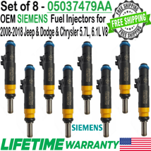 8Pcs Genuine Flow Matched SIEMENS Fuel Injectors For 2011-2018 Ram 1500 5.7L V8 - $142.55