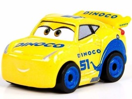 New Mattel FBG92 Disney Pixar Cars Mini Racers Dinoco Cruz Ramirez 11 Die-Cast - $8.86