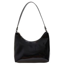 Vintage Women Patent Shoulder Underarm Bag PU Leather Casual All-match S... - £19.35 GBP