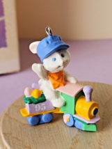 Hallmark Keepsake Easter Eggspress Ornament 1995 Spring Train Cake Toppe... - $11.87