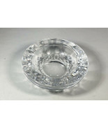 RARE Vintage Waterford 3.5” Crystal Glass Ash Tray Ashtray Waffle Patter... - £19.35 GBP