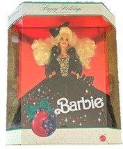 1991 Vintage Mattel ~ Collector Doll ~ BARBIE Doll ~ Green Velvet Happy Holidays - £54.98 GBP