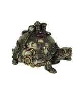 Scratch &amp; Dent Amazingly Detailed Steampunk Tortoise Trinket Box - £46.77 GBP