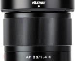 VILTROX AF 23mm F1.4 E Lens for Sony E Mount,Auto Focus Wide Angle APS-C... - £405.65 GBP