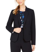 NEW CALVIN KLEIN NAVY BLUE  CAREER  JACKET  BLAZER  SIZE 10 - £50.93 GBP