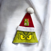 Dr. Seuss The Grinch who stole Christmas  Holiday Santa Hat Cap NEW 2022 - £9.34 GBP