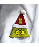 Dr. Seuss The Grinch who stole Christmas  Holiday Santa Hat Cap NEW 2022 - £9.30 GBP