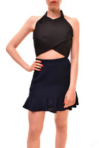 Finders Keepers Womens Crop Top Arabella Elegant Stylish Sleeveless Navy Size S - $48.49