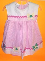 Samara 24months Baby Bow Gingham Dress - £14.14 GBP