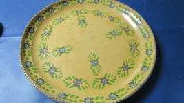 Western Mexican Stoneware Pottery Platter Tray Hand Painted 17&quot; Pick 1 - £68.65 GBP